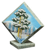 Срез каменный на подставке СК-0,5п "Зима"