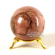 Шар из родонита 