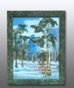 10205 Панно из камня №2