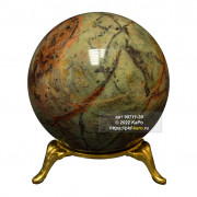 Шар из лиственита 