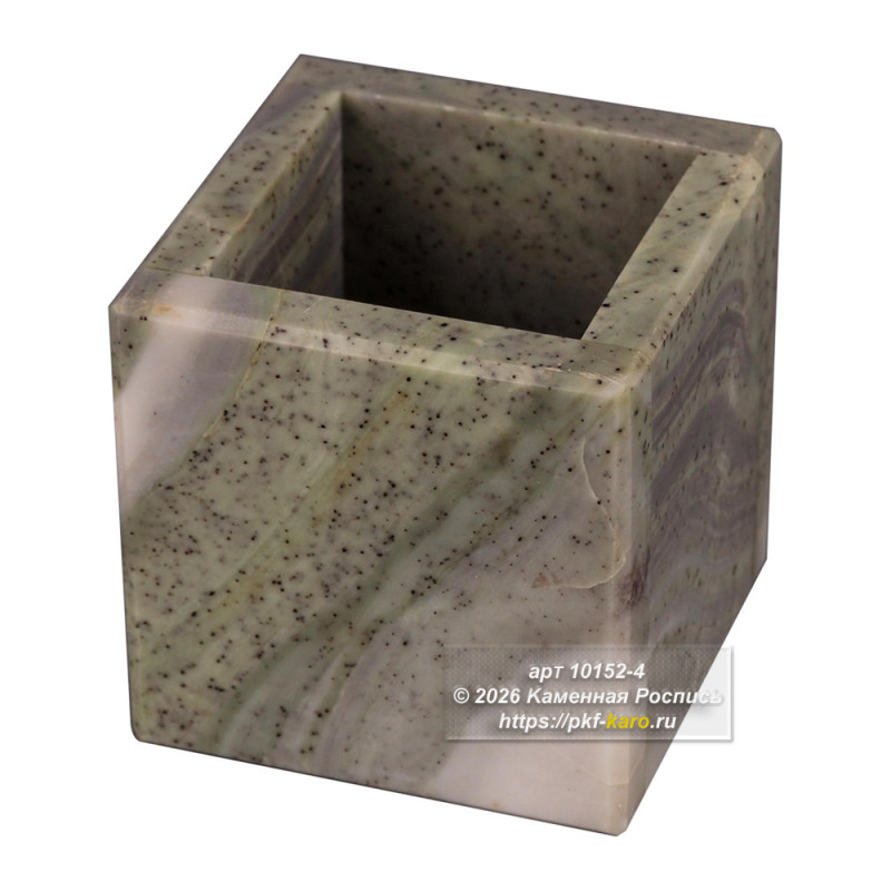 Кашпо для суккулентов из офиокальцита Кашпо для суккулентов из офиокальцита. На фото типовое изделие, оригинал может отличаться по размеру и весу (в пределах 10%), цвету, рисунку камня. 