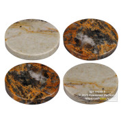 Подставка под горячее из офиокальцита 