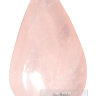 Сувенир "Капля" из розового кварца 35-40 мм