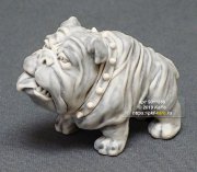 Фигурка из мрамолита "Бульдог"