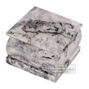 Шкатулка из магнезита со съемной крышкой 