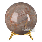 Шар из мраморовидного известняка 