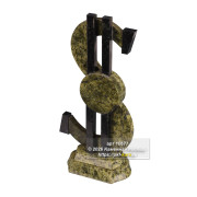 Сувенир "Доллар" из змеевика 