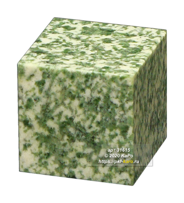 Кубик из жадеита  Кубик из жадеита. На фото типовое изделие, оригинал может отличаться по размеру и весу (в пределах 10%), цвету, рисунку камня. 
