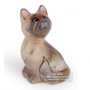 Кот Сиамский из селенита 