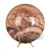 Шар из фиолетового кварцита