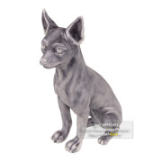 Фигурка из мрамолита "Собака Той-терьер"