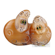 Овечка Парочка из селенита 