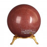 Шар из красного кварцита